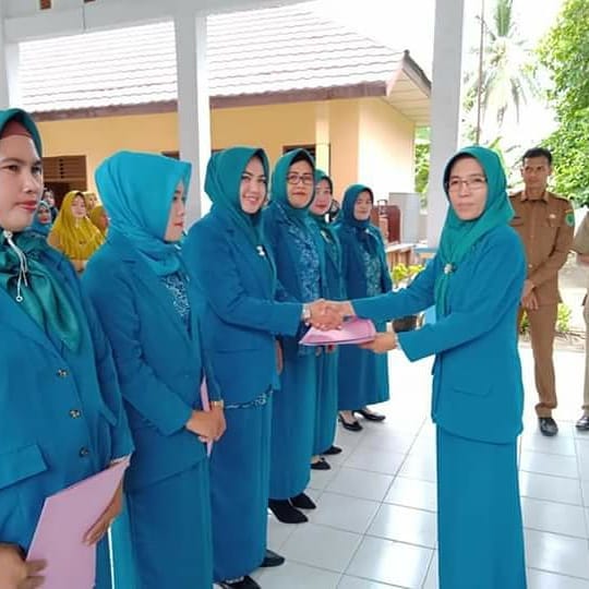 Pelantikan Ketua Tim Penggerak PKK Kecamatan Penukal Tahun 2019
