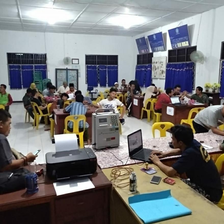 Koordinasi dan Pemantapan DPT Pemilihan Badan Permusyawaratan Desa Babat