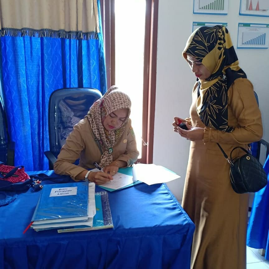 PEMBINAAN POSYANDU TERINTERGRASI dari Tim PKK Pokja 4 Kab.Pali di Ds.Babat 