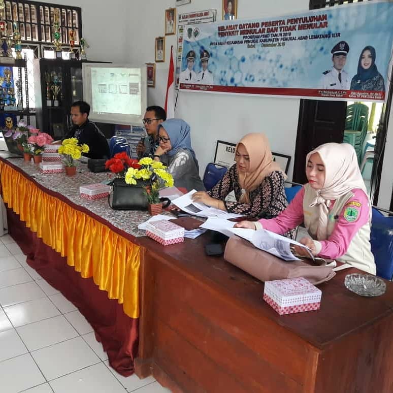 Sosialisasi Penyuluhan Penyakit Menular dan Tidak Menular Program Pembangunan Pemberdayaan Masyaraka