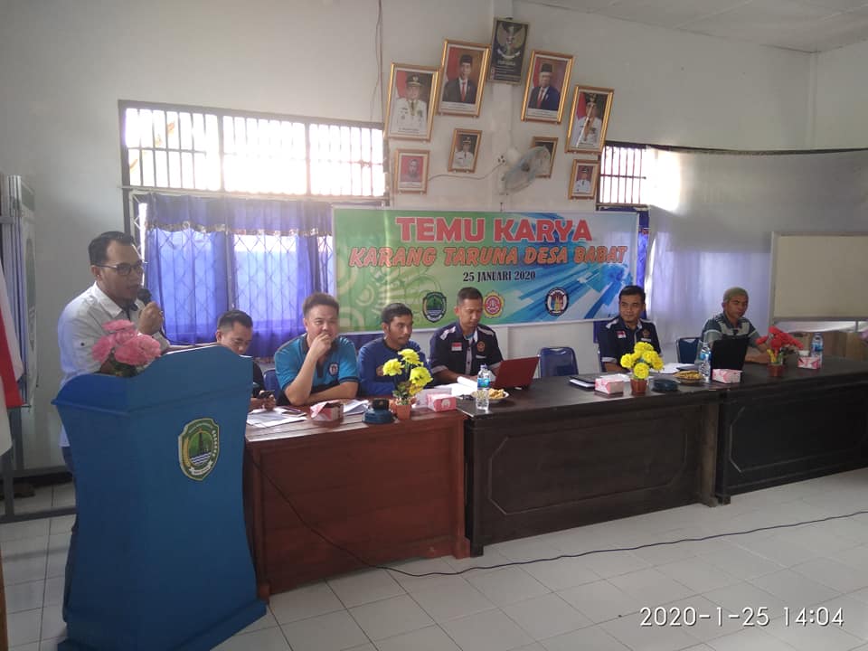 TEMU KARYA KARANG TARUNA DESA BABAT DAN PIL KEKARTAR DESA BABAT