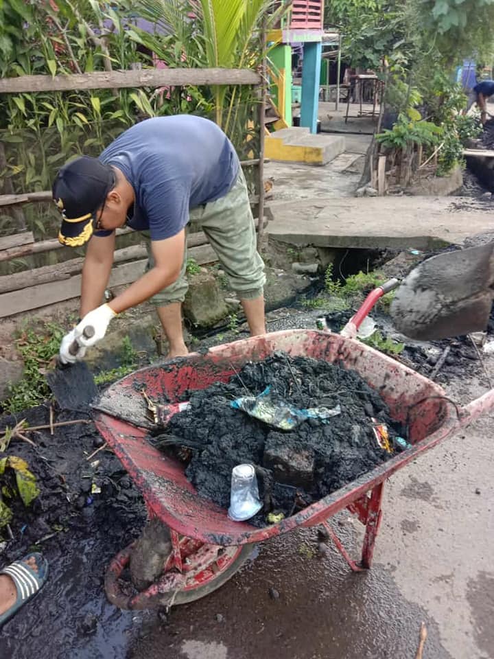 Gotong Royong Dusun I Desa Babat
