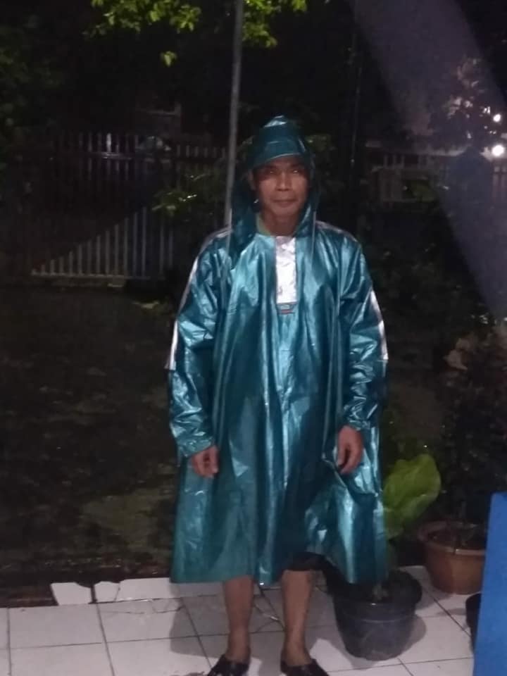 LINMAS Desa Babat melaksanakan piket jaga malam 